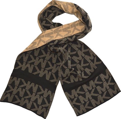 black michael kors scarf set|Michael Kors tumbler wraps.